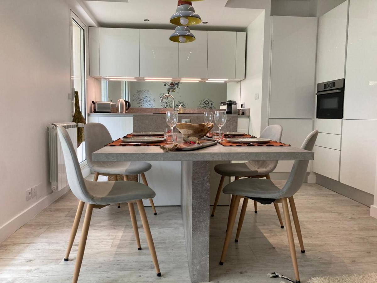 Superbe Appartement Avec Jardin Saint Charles Biarritz Exterior foto